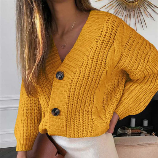 Women Sales Today Clearance Clothes Cardigan Sweaters Women'S Casual Long Sleeve Button Up Knit Cardigan Sweater 여름니트